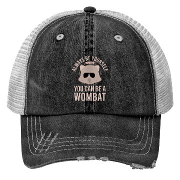 Discover Native Australian Animal Lovers Cute Wombat Trucker Hats