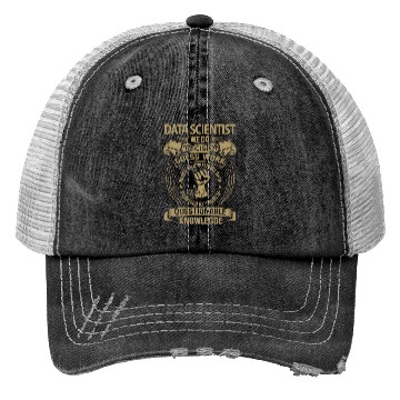 Discover Data Scientist Trucker Hats - We Do Precision Gift Item