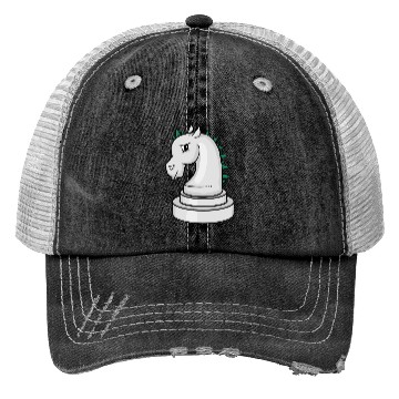 Discover Annoyed Punk Chess Horse Trucker Hats