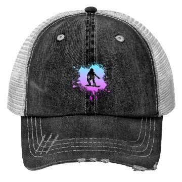 Discover snowboarding Trucker Hats
