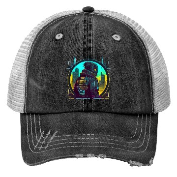 Discover Sci-fi character Trucker Hats