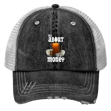 Discover All About Money Black Edition Trucker Hats