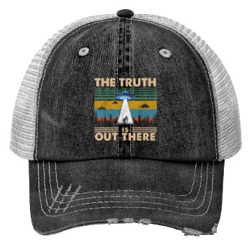 Discover The Truth Is Out There Storm Raid Area 51 Alien Trucker Hats