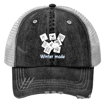 Discover Winter mode Trucker Hats