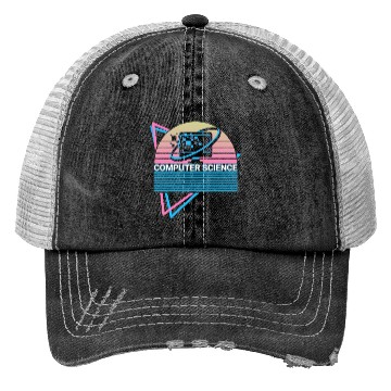 Discover Computer Science Retro Trucker Hats