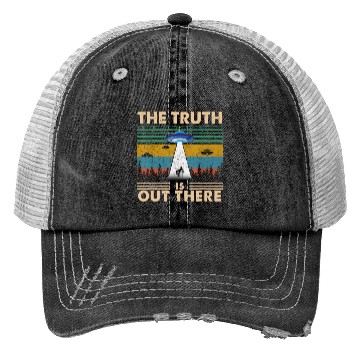Discover The Truth Is Out There Storm Raid Area 51 Alien Trucker Hats
