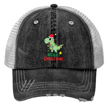 Discover Minimalist Santa Claus Trucker Hats