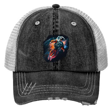 Discover Astronaut Cosmonaut Sci-Fi character Trucker Hats
