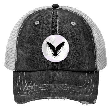 Discover Beautiful Black Crow Raven Bird Watch. Birds Trucker Hats