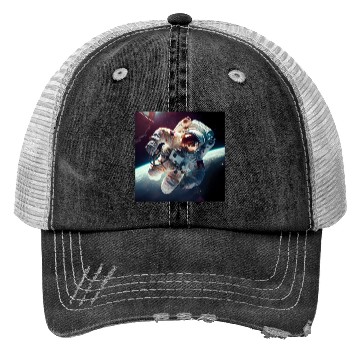 Discover Astronaut Cosmonaut Sci-Fi character Trucker Hats