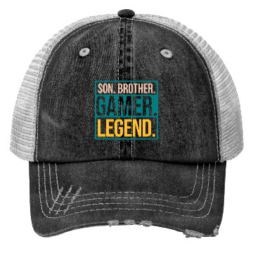 Discover son brother gamer legend Trucker Hats
