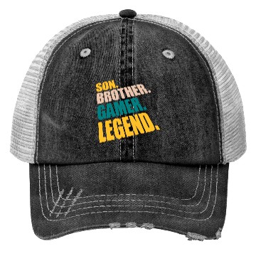 Discover son brother gamer legend Trucker Hats
