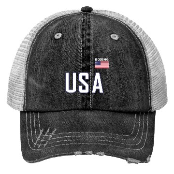 Discover Usa Flag Boxing Pocket Equipment Jacket For Boxer Trucker Hats