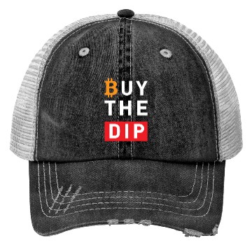 Discover Buy the dip Bitcoin Trucker Hats
