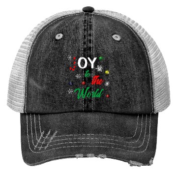 Discover Joy to the world Trucker Hats