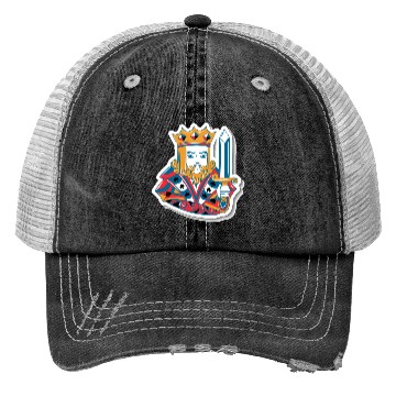 Discover Playing card style Trucker Hats