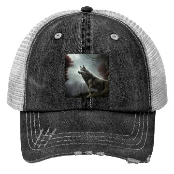 Discover Wolf lovers Trucker Hats