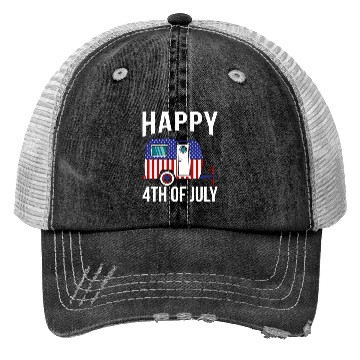 Discover Happy 4th Of July Trucker Hats