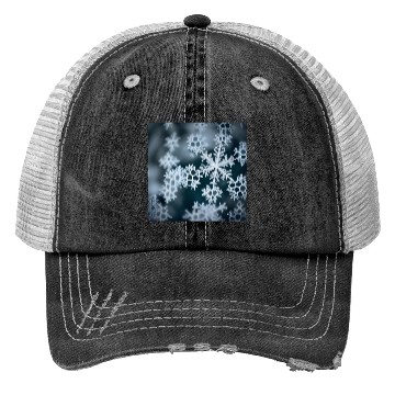 Discover Beautiful snowflake Trucker Hats