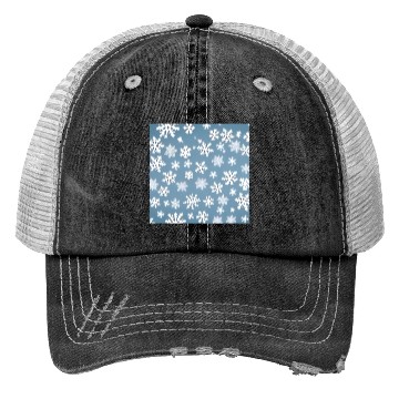 Discover Beautiful snowflake pattern Trucker Hats