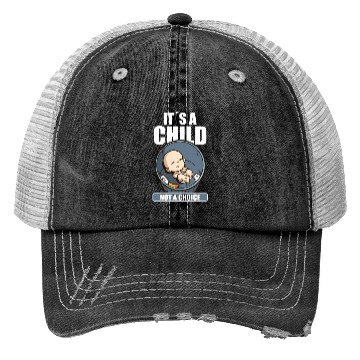 Discover Anti Abortion Conservative Pro Life Sign Gift Trucker Hats