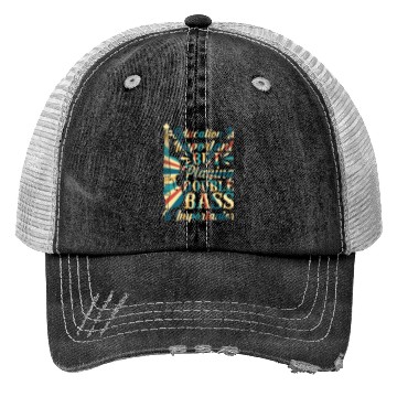 Discover Back To School Double Bassist Player Trucker Hats