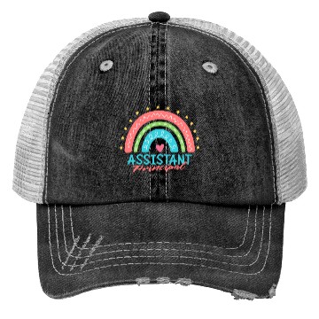Discover Assistant Principal Back School Teacher Principal Trucker Hats