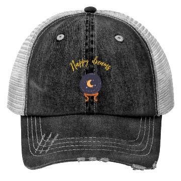 Discover happy dreams funny design for you Trucker Hats
