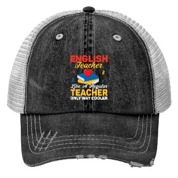 Discover English Teacher Like A Regular Teacher Grammar Lan Trucker Hats