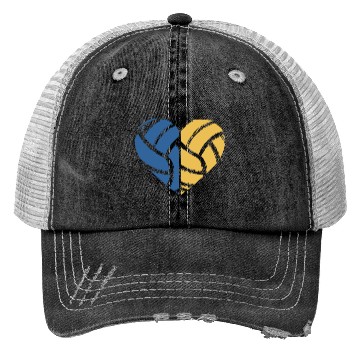 Discover Volleyball Heart Volleyball Lover Gift for Player Trucker Hats