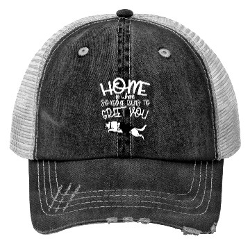 Discover German Shepherd Cute Saying Dog Dog Owner Trucker Hats