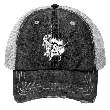 Discover Trex Skeleton Bones - collector Trucker Hats