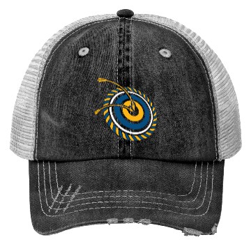Discover Arch Sport, Archer, Archery, Arrow And Bow Trucker Hats