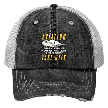 Discover Pilot Aviation Airplane Airline Future Pilots Trucker Hats