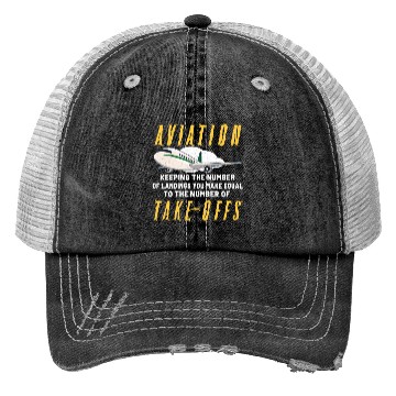 Discover Pilot Aviation Airplane Airline Future Pilots Trucker Hats