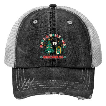 Discover have a holly jolly christmas Trucker Hats