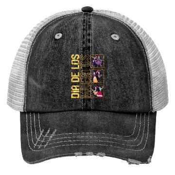 Discover Dia De Los Muertos Trucker Hats, Ballet Folklorico Sugar