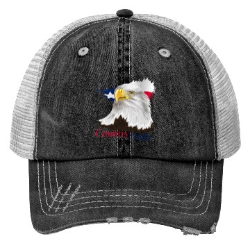 Discover Texas Eagle Trucker Hats