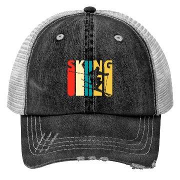 Discover Skiing Trucker Hats