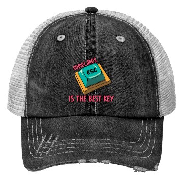 Discover Software Engineer Computer Key Programming Trucker Hats