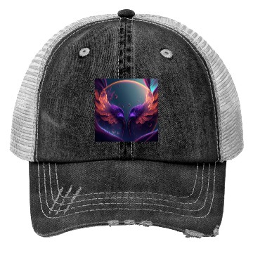 Discover Flaming phoenix wings Trucker Hats