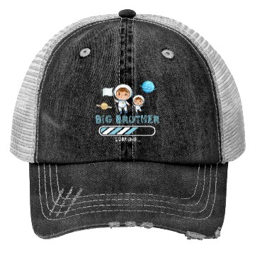 Discover Big brother space astronaut Trucker Hats
