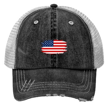 Discover American flag Trucker Hats