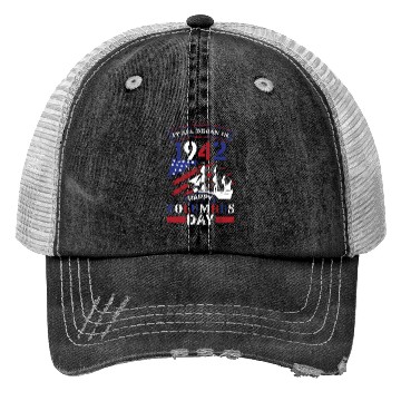 Discover Columbus Day 1942 American Italian Christopher Trucker Hats