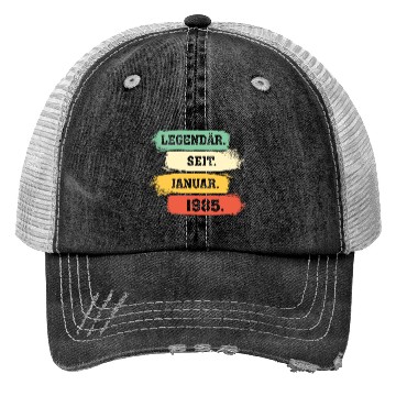 Discover Legend Since January 1985 Trucker Hats