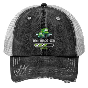 Discover Big brother farmer tractor Trucker Hats