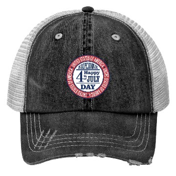 Discover Independence Day Trucker Hats