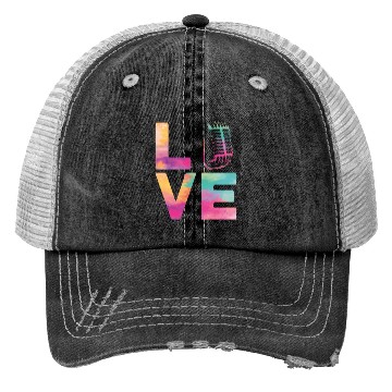 Discover Karaoke Singer Microphone Vocalist Trucker Hats