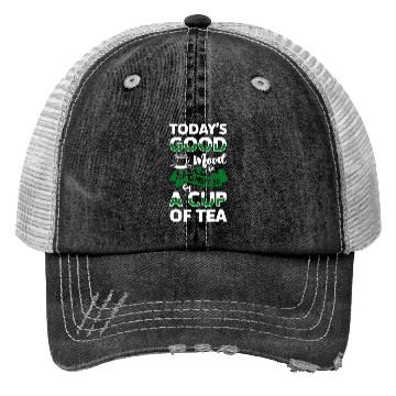 Discover Tea Drinker Teabag Green Tea Teas Trucker Hats