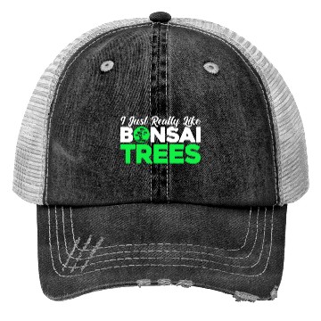 Discover Bonsai Tree Owner Gift Bonsai Tree Gardening Trucker Hats